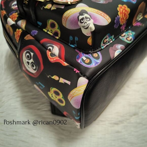 Loungefly Disney Pixar Coco AOP Mini Backpack main image 5